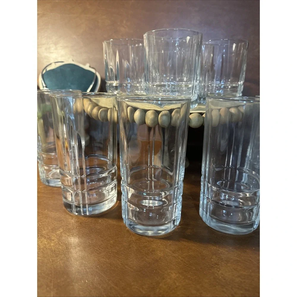crystal d'arques durand highball water glasses Set Of 6